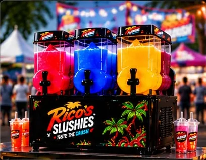Commercial slush machine