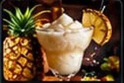 Piña Colada frozen cocktail