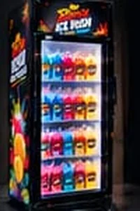 Rico’s Ice Rush upright display freezer