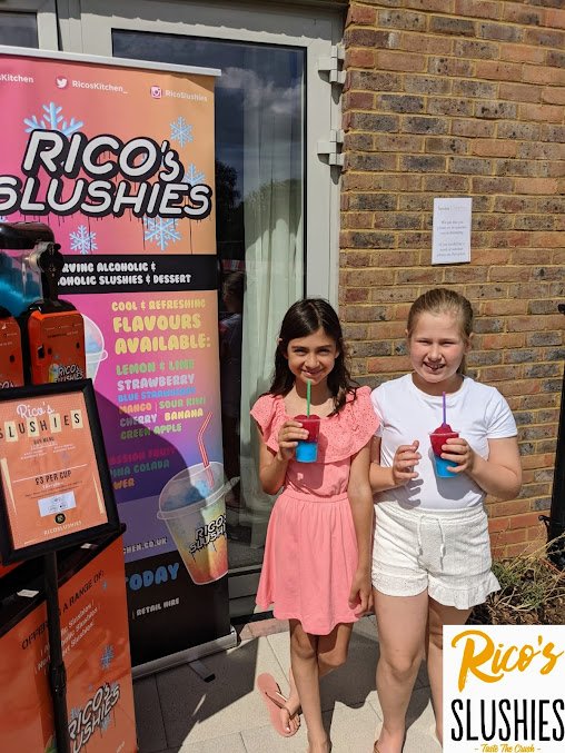 Rico’s Slushies at a customer event